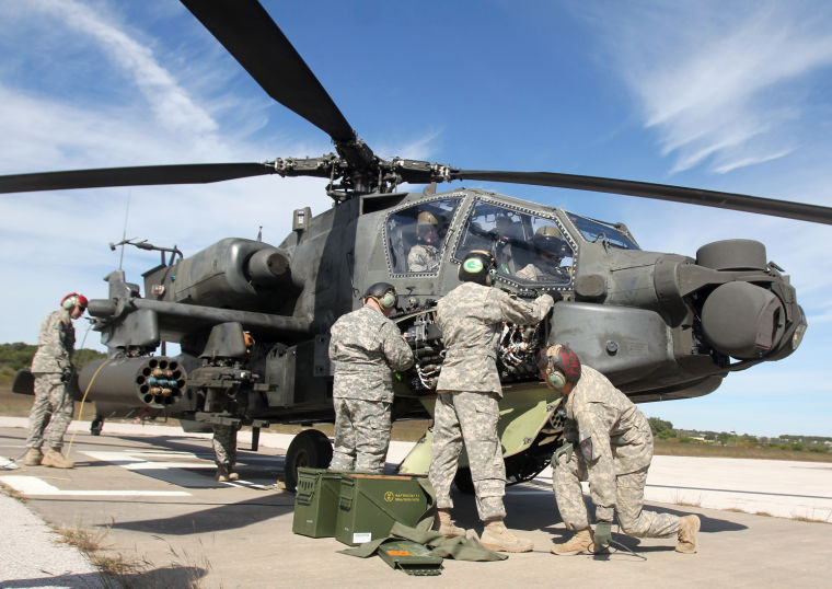 1st Air Cavalry Brigade Apache Gunnery
